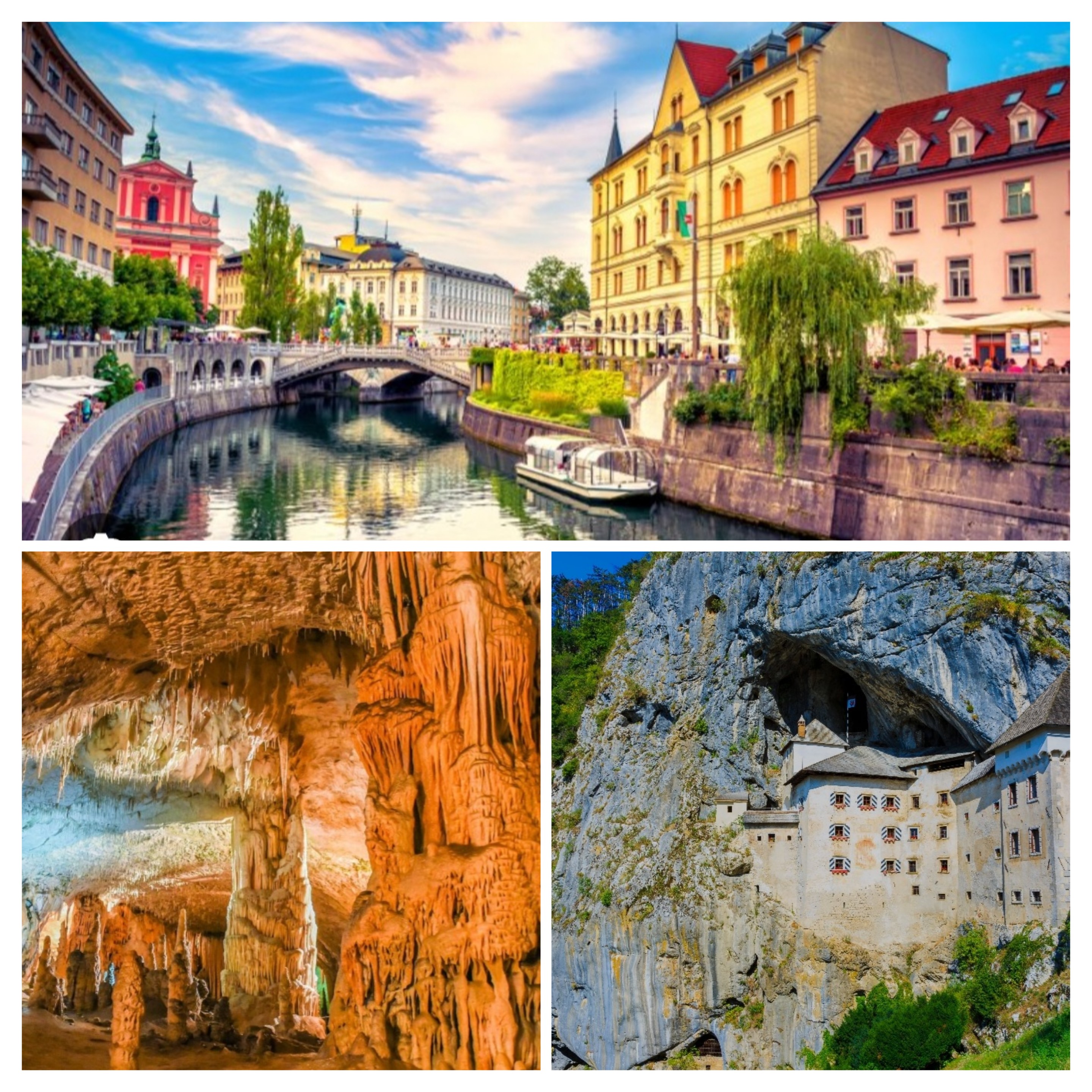 Tour della Slovenia. Lubiana, grotte di Postumia, lago di Bled, Ptuj, Celje