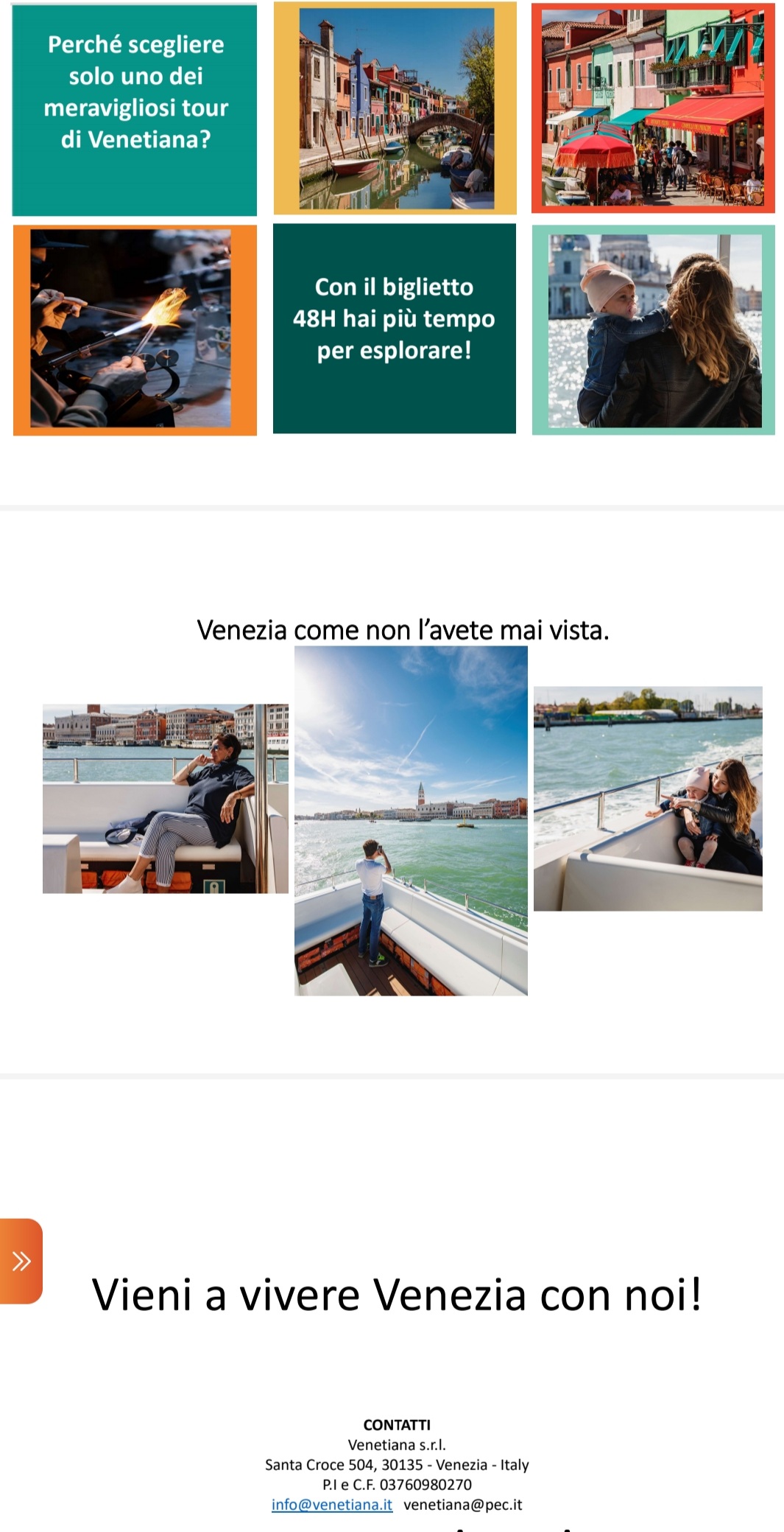 LA VENETIANA! Venezia come non l'avete mai vista!