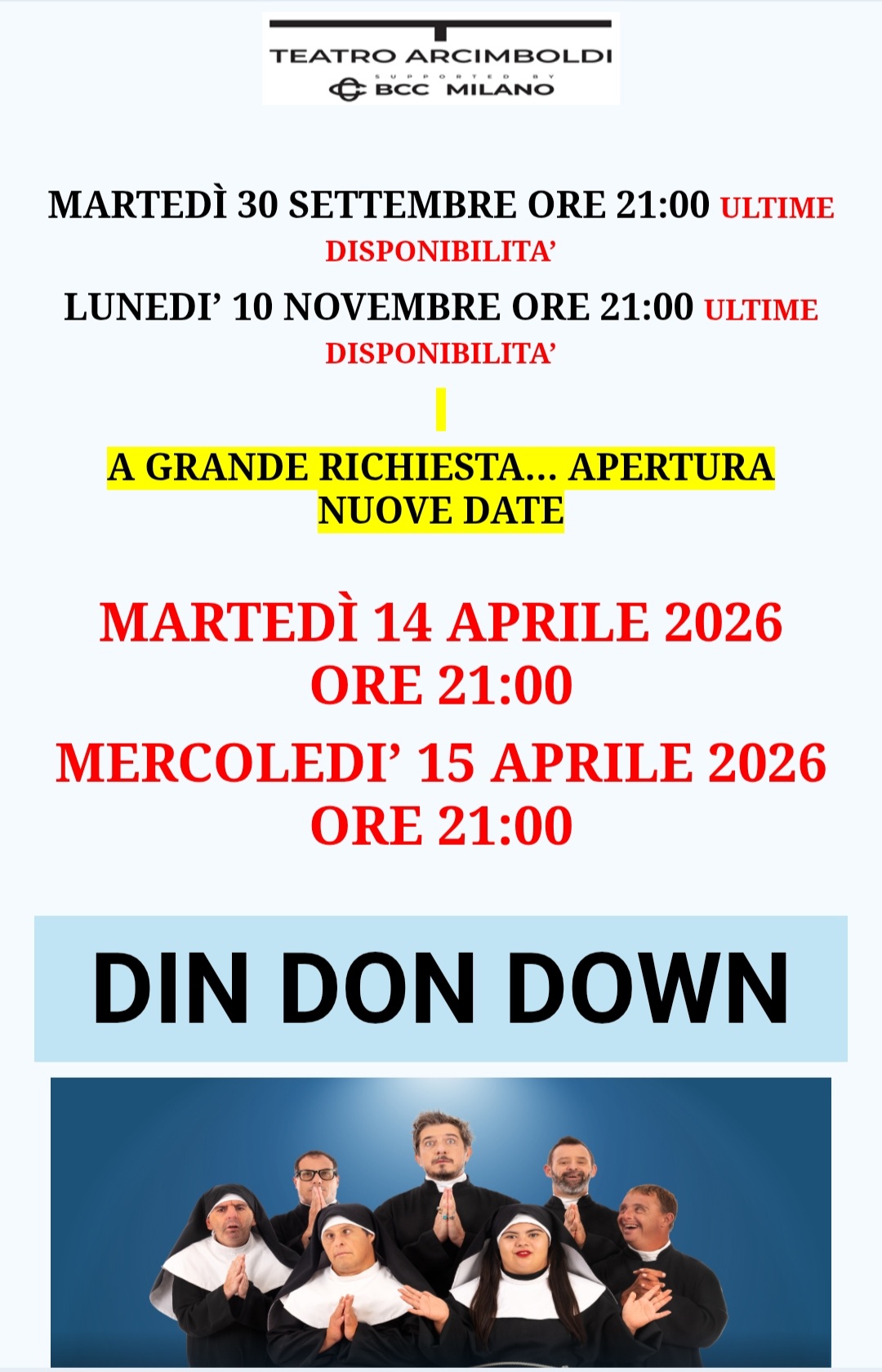 Teatro Arcimboldi Stagione 25-26